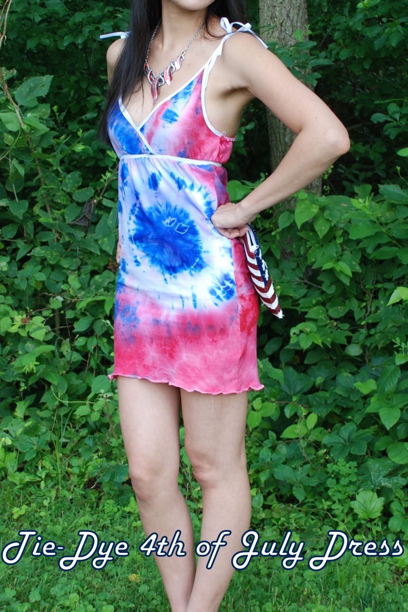 Fabulous July 4th Tie Die Dress From Two Men's White T-Shirts 44 The Fourth of July is just around the corner, and what better way to celebrate than with a stunning tie-dye dress? This fun and easy DIY project is perfect for anyone looking to add a pop of color to their summer wardrobe. Not only is it a great way to repurpose an old dress, but it's also a creative way to show off your patriotic spirit. With just a few supplies and some simple steps, you can create a one-of-a-kind dress that will make you the envy of all your friends.